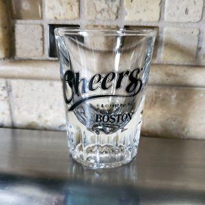 Vintage Cheers Boston Shot Glass